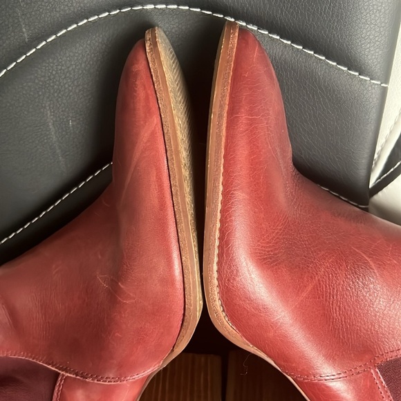 Madewell Regan Pull-On Boot - Dark Cabernet Size 9 - Picture 13 of 13